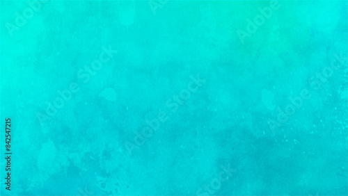 blue and green paint. Abstract light watercolor paper background with space for copy space. fantasy cloudy sky with pastel gradient color and grunge texture , nature abstract background.