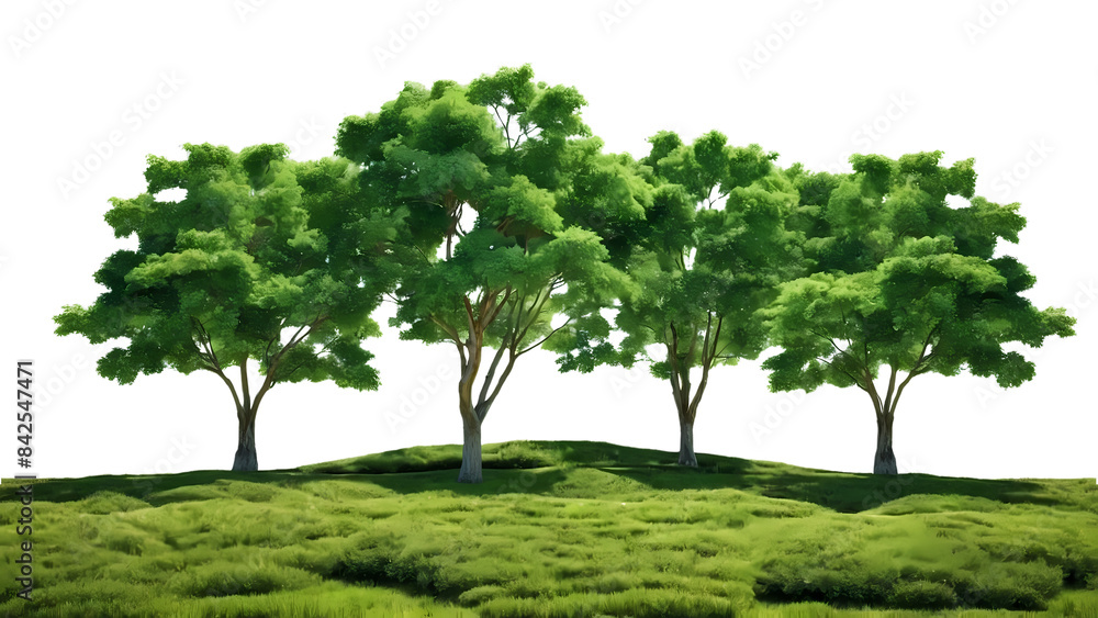Tree isolated on a transparent background Tree isolated on a transparent background