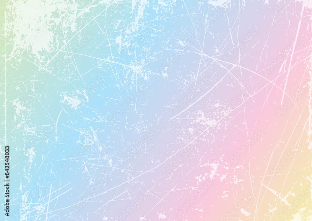 Rainbow coloured pastel grunge scratched texture background Rainbow coloured pastel grunge scratched texture background