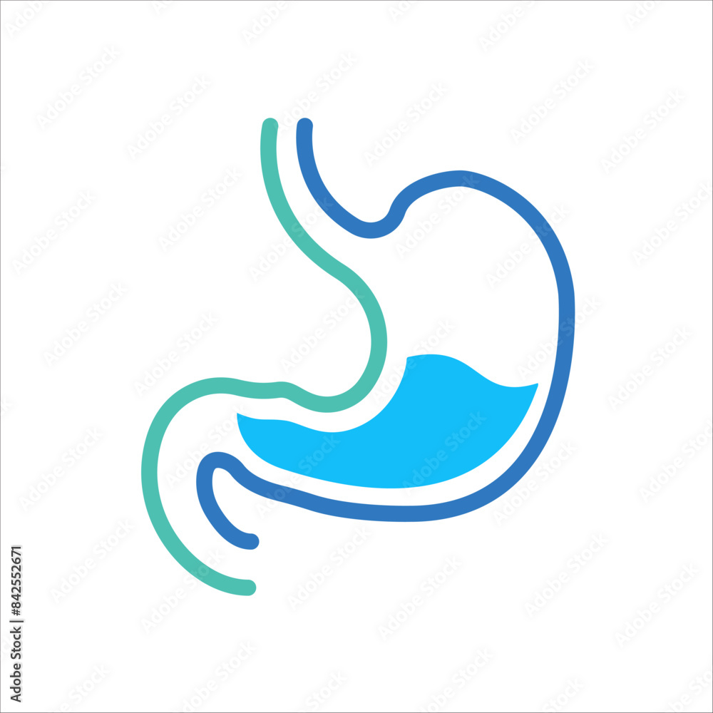 stomach icon design vector template stomach icon design vector template