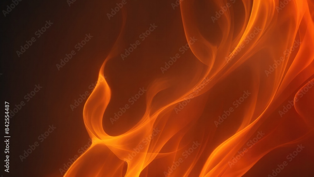 Smoky Orange Background Smoky Orange Background