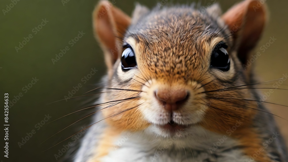 Close up of a squirrel Close up of a squirrel