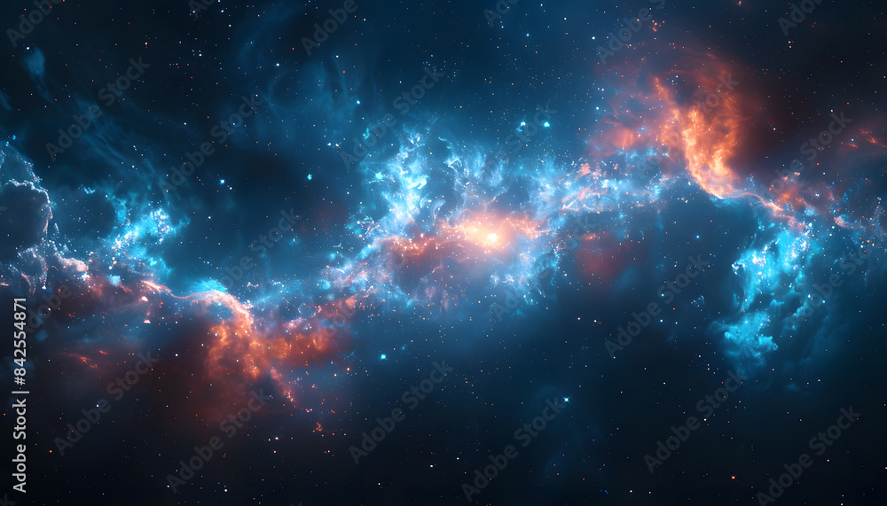 Fototapeta premium space background