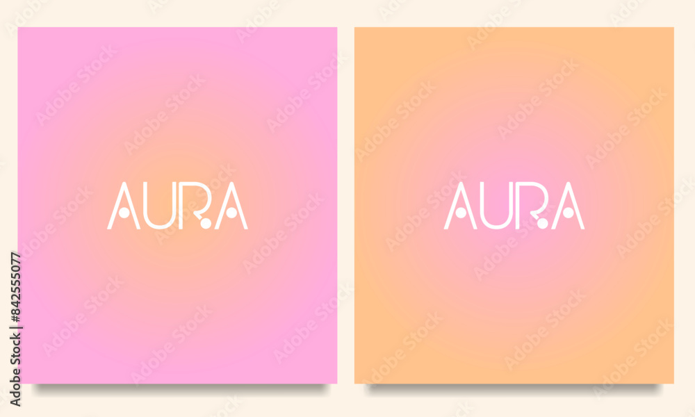 Flirt Color Background versatile soft color gradient set for various uses: app backgrounds ...
