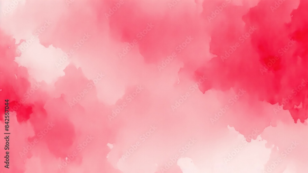 Red watercolor background Red watercolor background