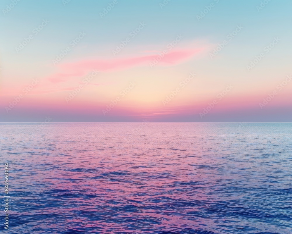 Fototapeta premium sunset over the sea