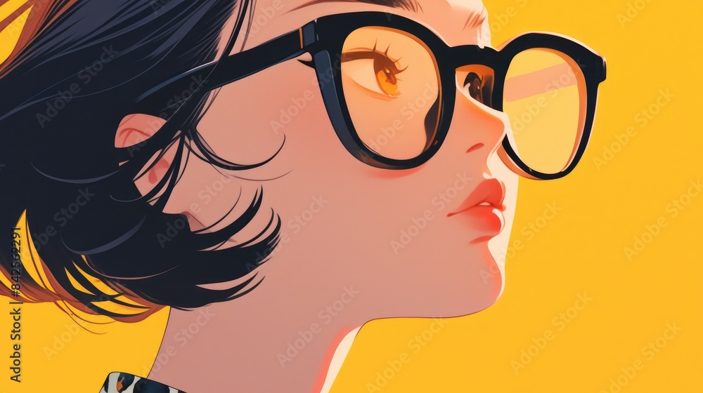 Novel eyeglass frames designed to add a touch of humor Novel eyeglass frames designed to add a touch of humor