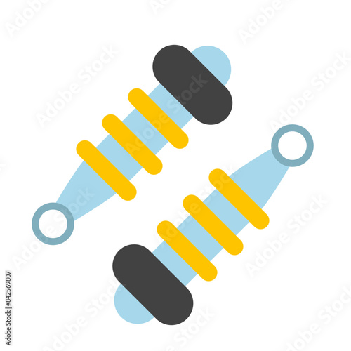 Damper Flat Icon