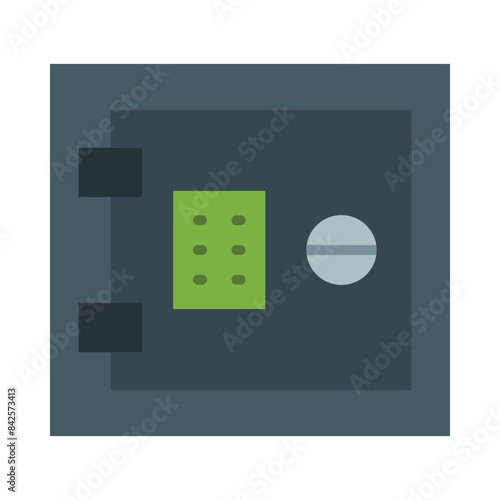 Strongbox Flat Icon
