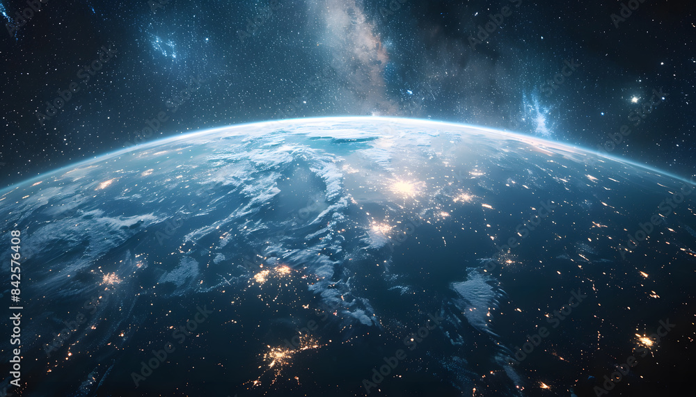Obraz premium space background