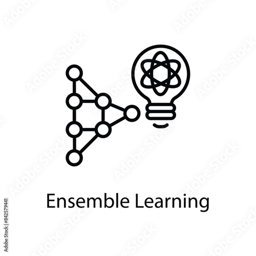 Ensemble Learning vector icon