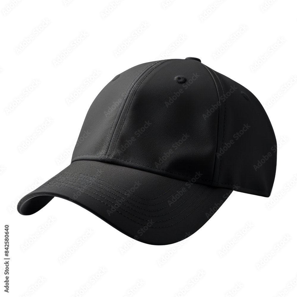 Baseball cap mockup front view on transparent or white background Baseball cap mockup front view on transparent or white background