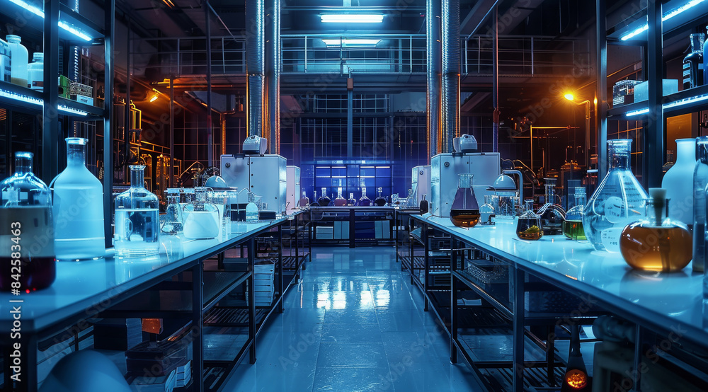 A mysterious experiment involving time loops and repeating events in a hidden lab. Generative AI. A mysterious experiment involving time loops and repeating events in a hidden lab. Generative AI.