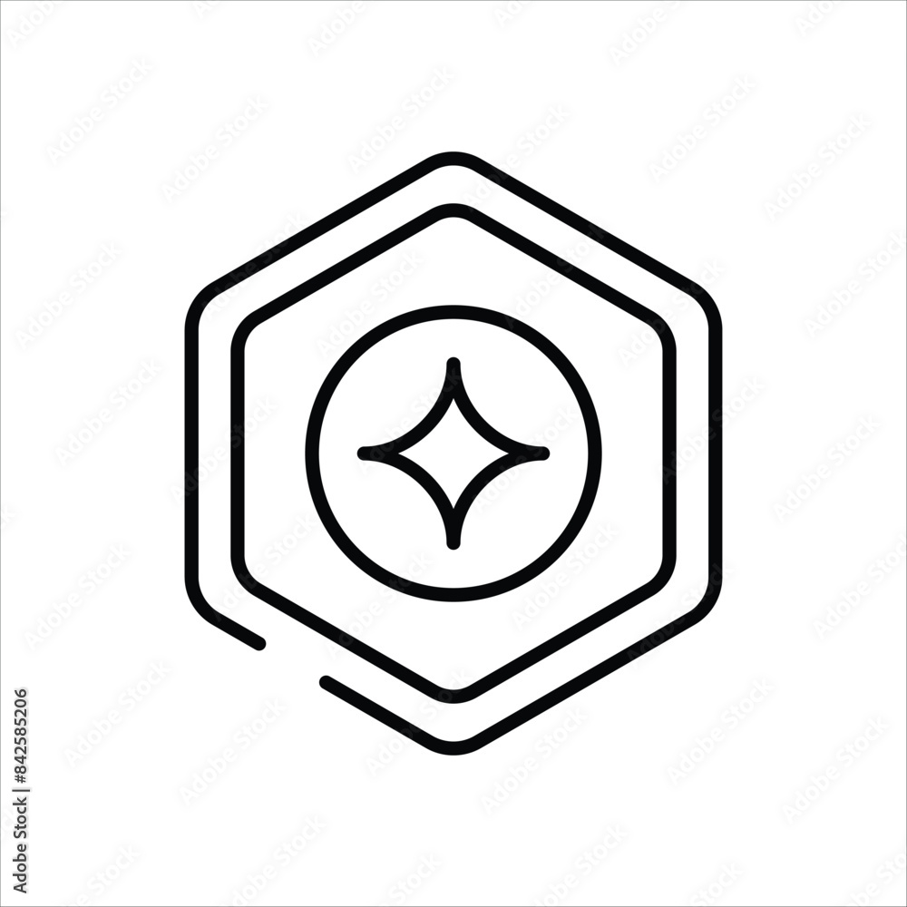 Badge vector icon Badge vector icon