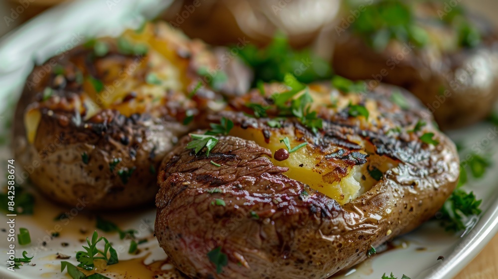 Steak and potatoes plate Steak and potatoes plate