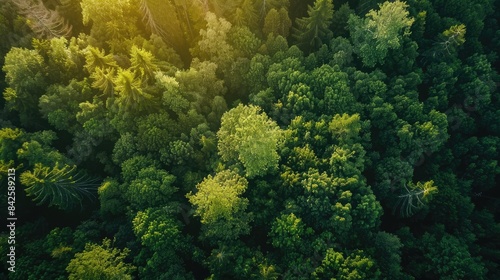 Earth covered in lush green foliage  symbolizing environmental consciousness and sustainability