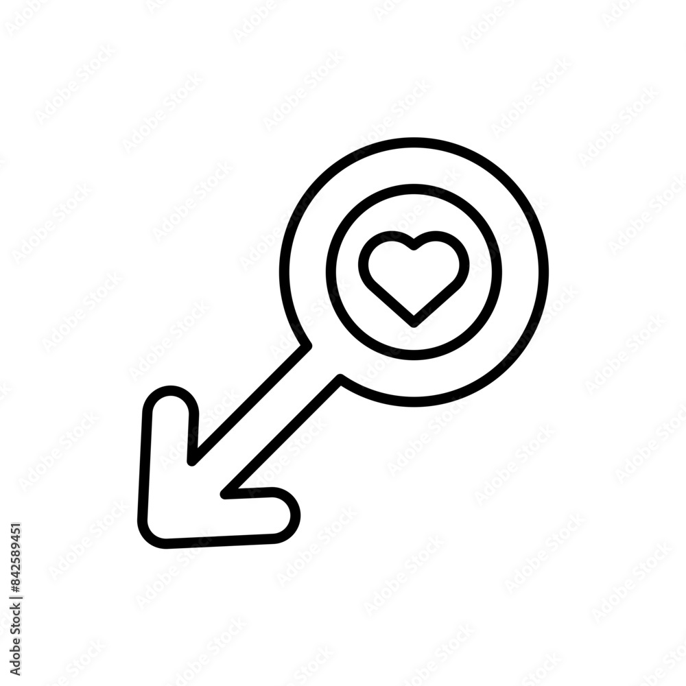 Man love outline icons, minimalist vector illustration ,simple transparent graphic element .Isolated on white background Man love outline icons, minimalist vector illustration ,simple transparent graphic element .Isolated on white background