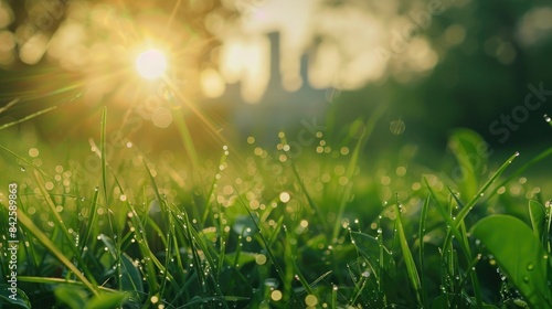 Earth covered in lush green foliage, symbolizing environmental consciousness and sustainability