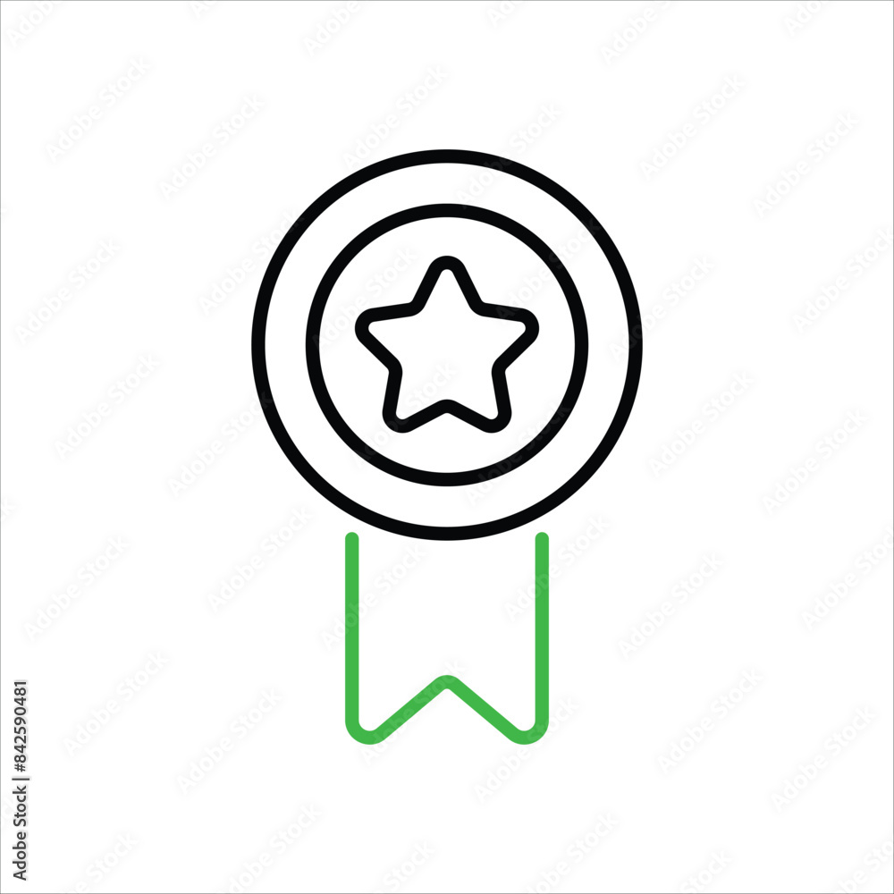 Medal vector icon Medal vector icon