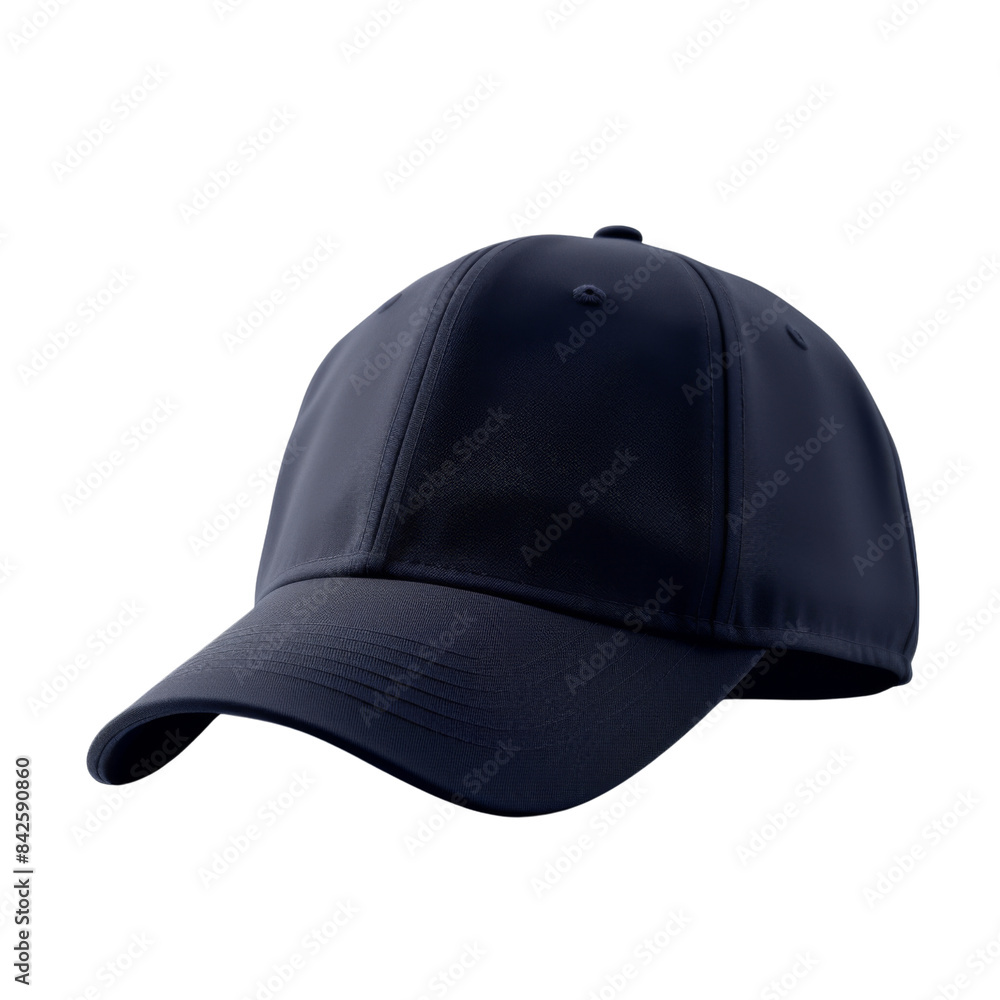 Baseball cap mockup front view on transparent or white background Baseball cap mockup front view on transparent or white background