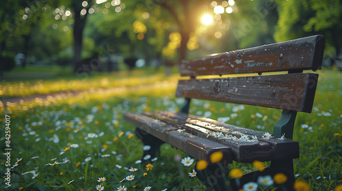 bench in park