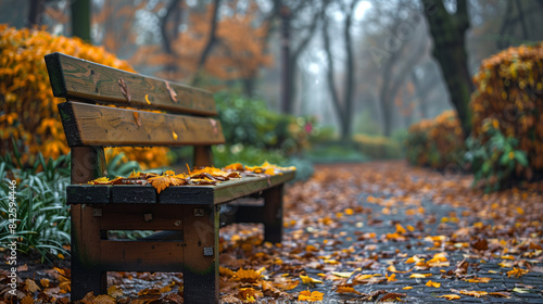 bench in park
