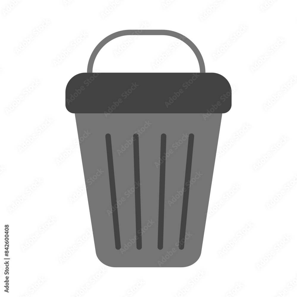 Dustbin Flat Icon Dustbin Flat Icon