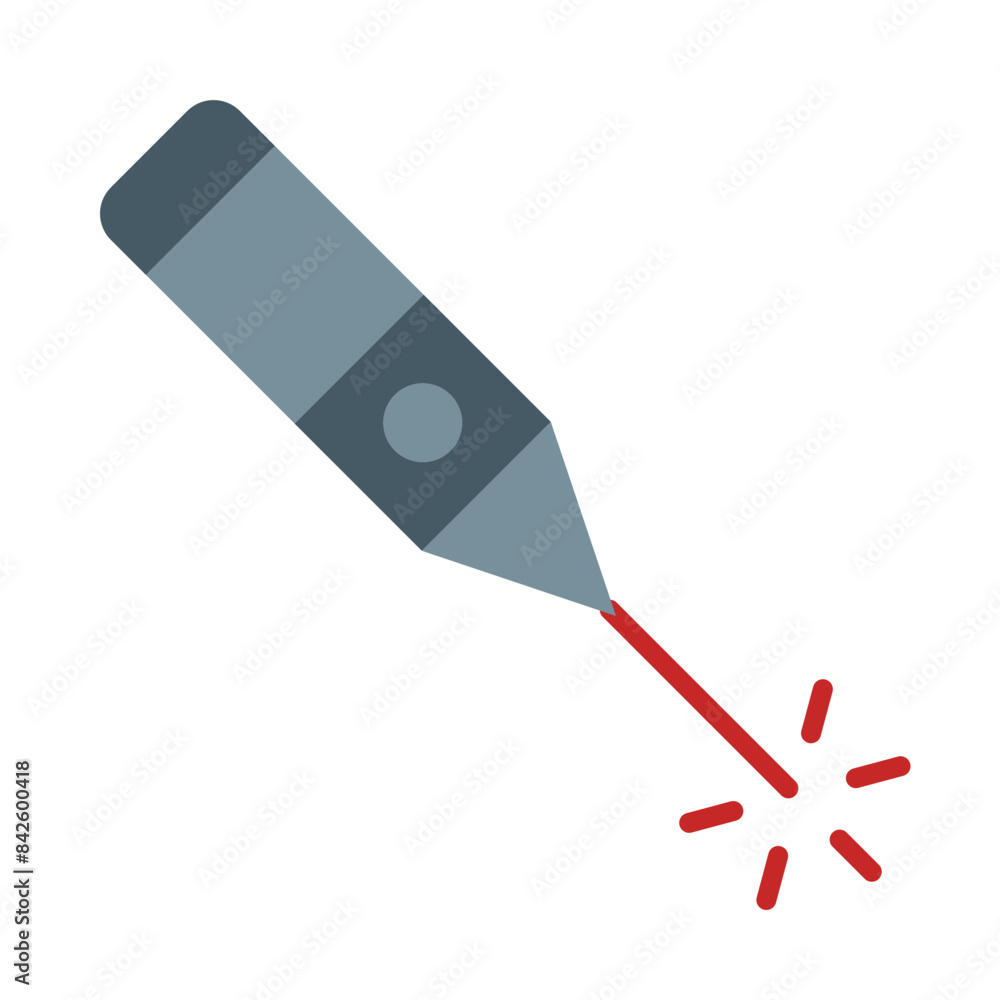Laser Flat Icon Laser Flat Icon