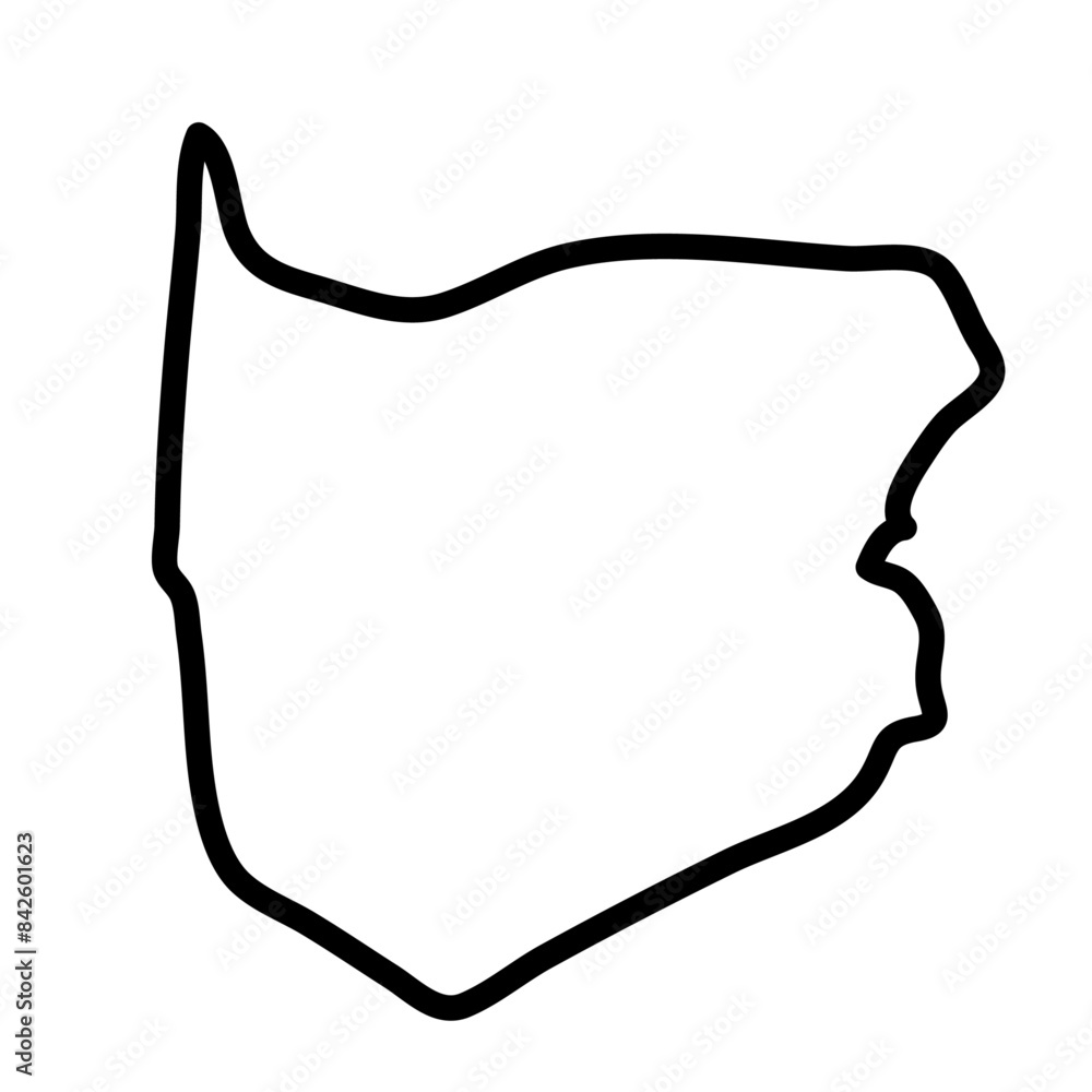 Northern Bahr el Ghazal vector map Northern Bahr el Ghazal vector map