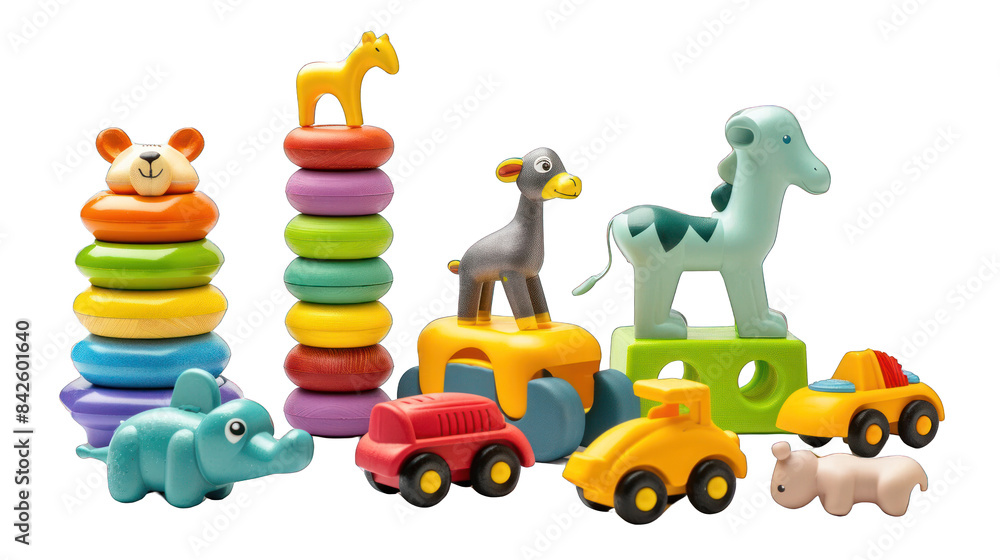 Fototapeta premium The most classic toys for young children.