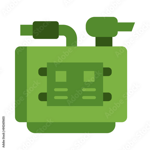 Generator Flat Icon