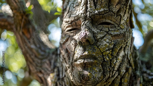 Intricate Bark Patterns Mer...