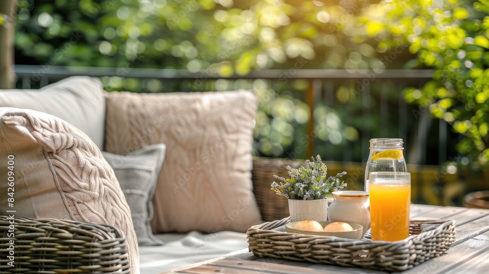 A Sunny Afternoon Sip on the Patio A Sunny Afternoon Sip on the Patio
