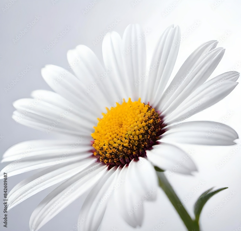 daisy isolated on white background, white, plant, camomile, isolated, yellow, chamomile, summer, spring, macro, blossom, flora, beauty