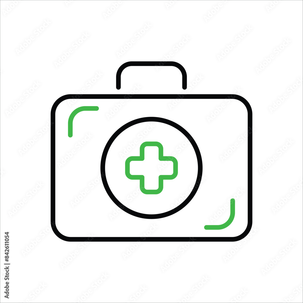 Medical Kit vector icon Medical Kit vector icon
