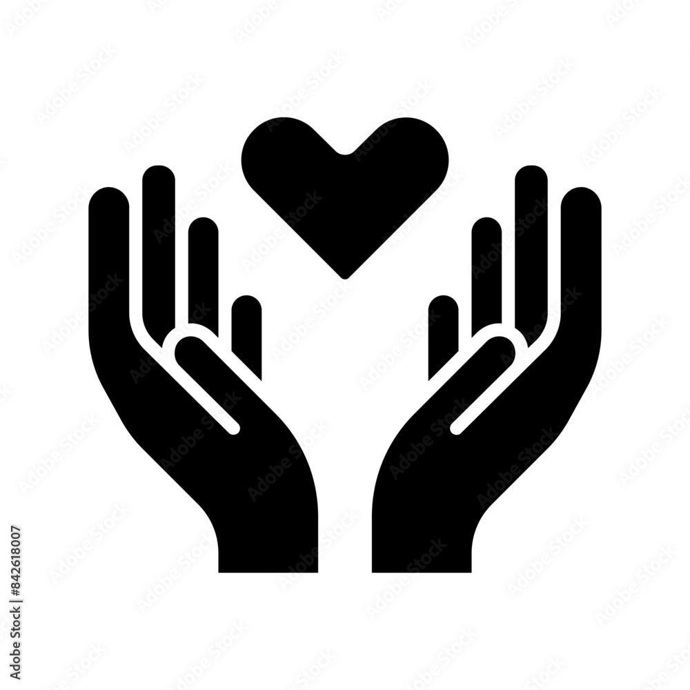 Charity icon. Hand holding heart, love, compassion, giving, support, care, help, charity, kindness, altruism. Charity icon. Hand holding heart, love, compassion, giving, support, care, help, charity, kindness, altruism.
