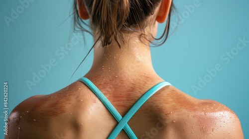 Wallpaper Mural Sun-Kissed Skin: A Moment of Summer Heat Torontodigital.ca