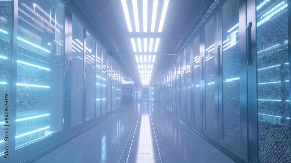 isometric data center, rows of servers, frosted glass panels, white and blue lighting, high-tech environment, studio lighting, C4D, Blender, Octane, rendering, high details 8k isometric data center, rows of servers, frosted glass panels, white and blue lighting, high-tech environment, studio lighting, C4D, Blender, Octane, rendering, high details 8k