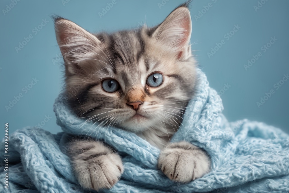 cute cat sleeps under a blanket on a warm radiator in winter cute cat sleeps under a blanket on a warm radiator in winter