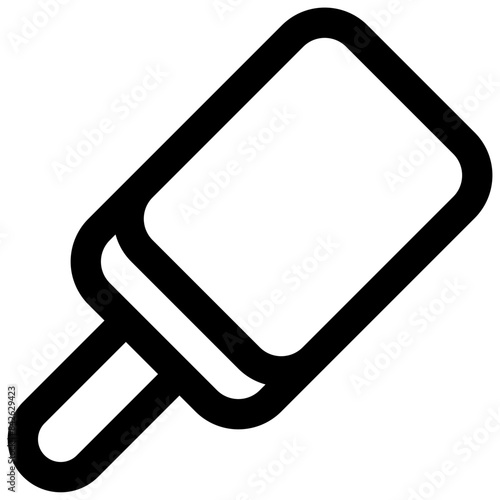 Paleta. Editable stroke vector icon.