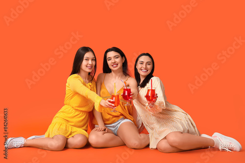 Beautiful young women with ...