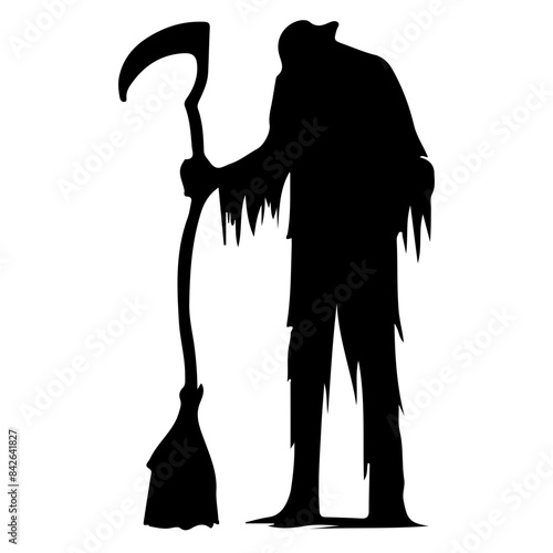 Sinister Halloween Horror Silhouette