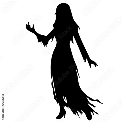 Halloween Witch Silhouette 