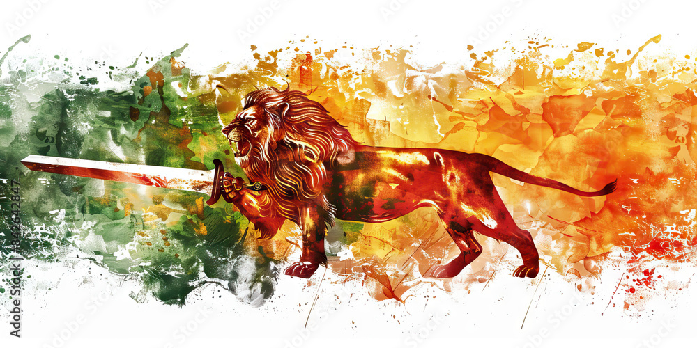 The Lion and Sword: The Flag of Sri Lanka as a Symbol of Courage and ...