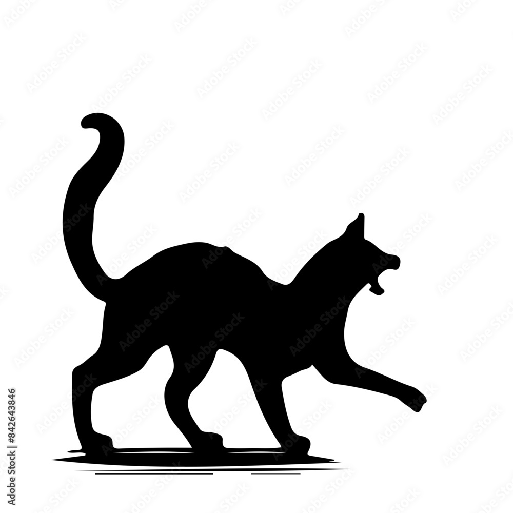 Obraz premium Halloween Cat