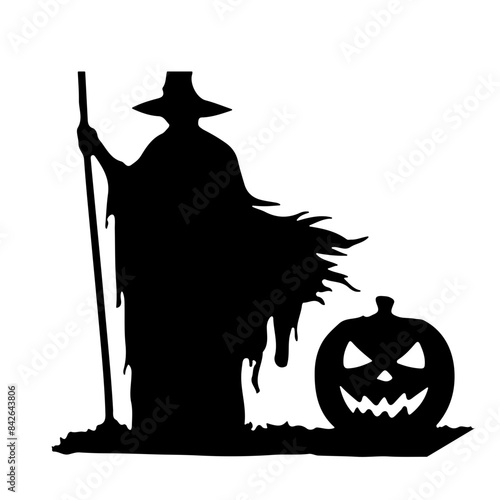 scary halloween ghost