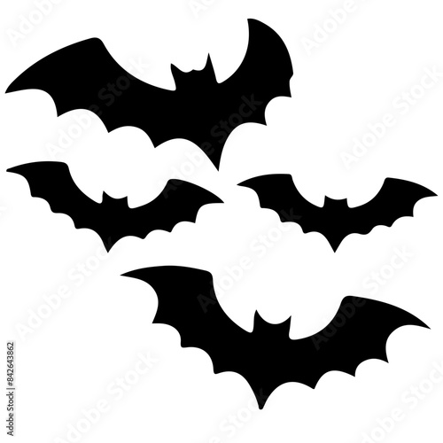 Halloween bats