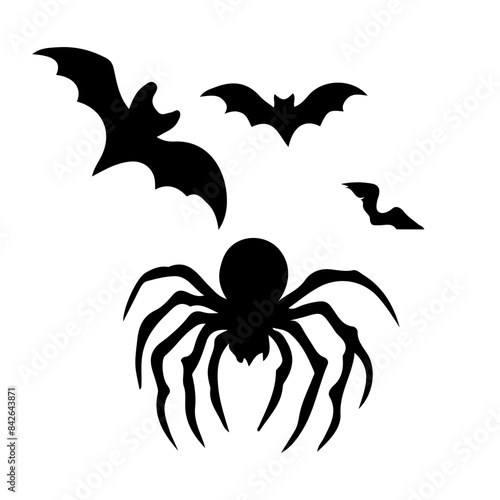 Halloween bats
