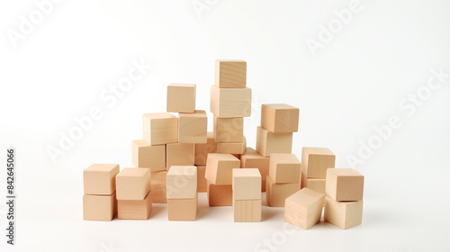 wooden cubes