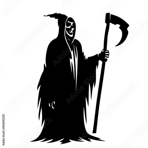 Sinister Halloween Horror Silhouette